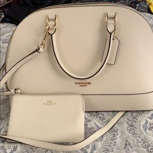*ON HOLD* Coach purse with matching wristlet